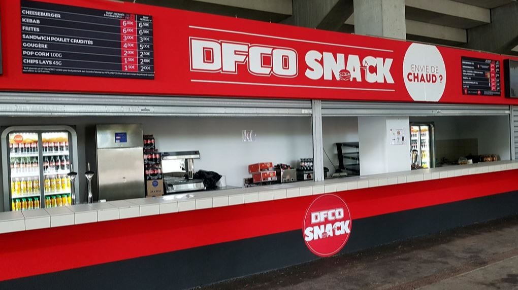 Réouverture du DFCO SNACK pour DFCO – Caen !