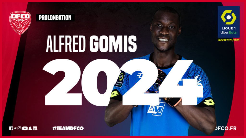 Alfred Gomis prolonge au DFCO jusqu’en 2024 !