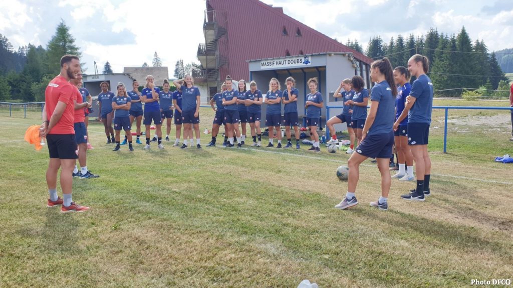Première séance pour nos féminines à Rochejean