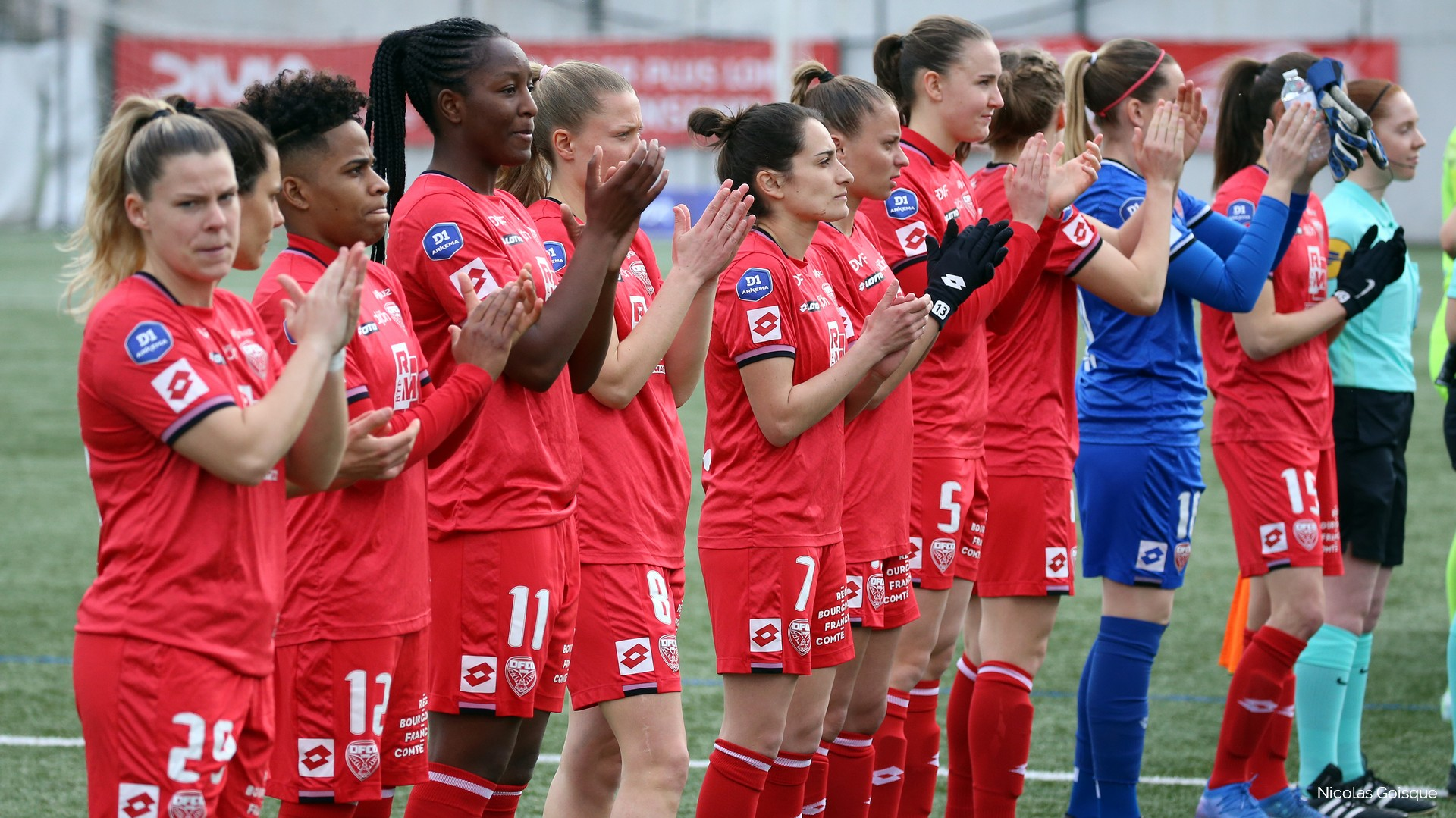 D1 Arkema / DFCO – OL : le groupe dijonnais