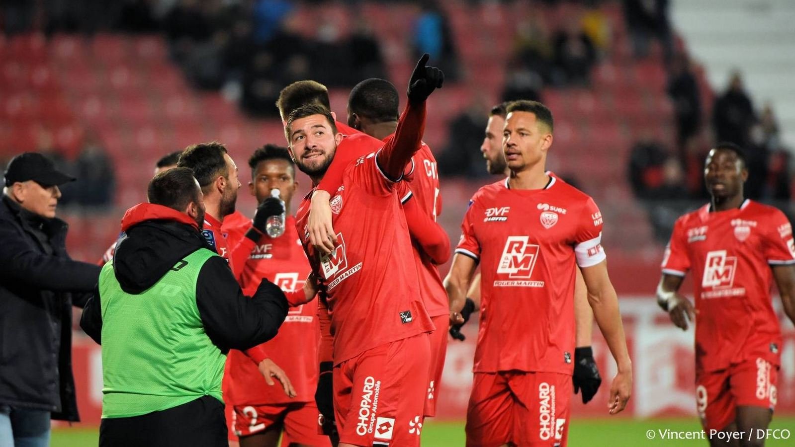 Valenciennes – DFCO : le groupe dijonnais