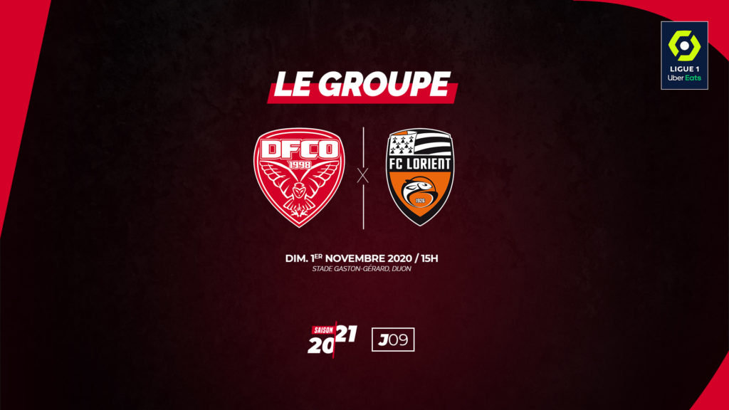 Le groupe dijonnais pour DFCO – FC Lorient