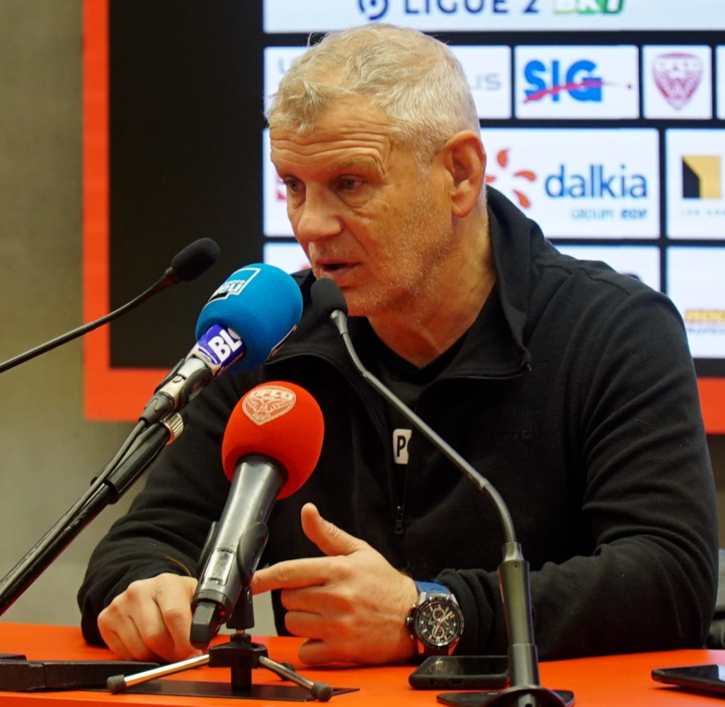 La conférence de presse avant DFCO – Guingamp