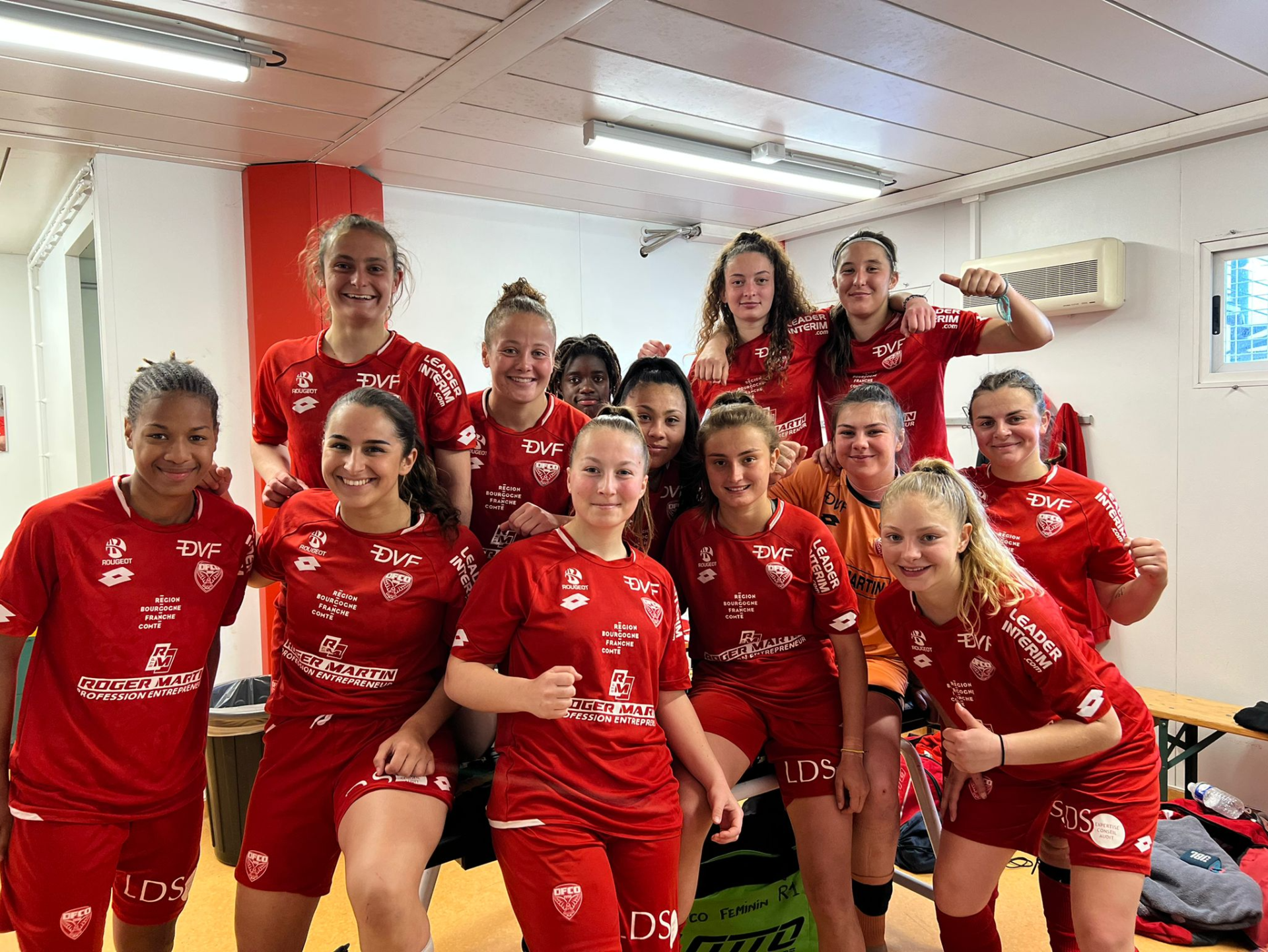 La R1 victorieuse face à Châtenoy