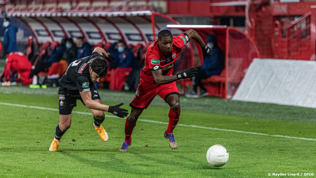 Le DFCO sorti par Lille (0-1)