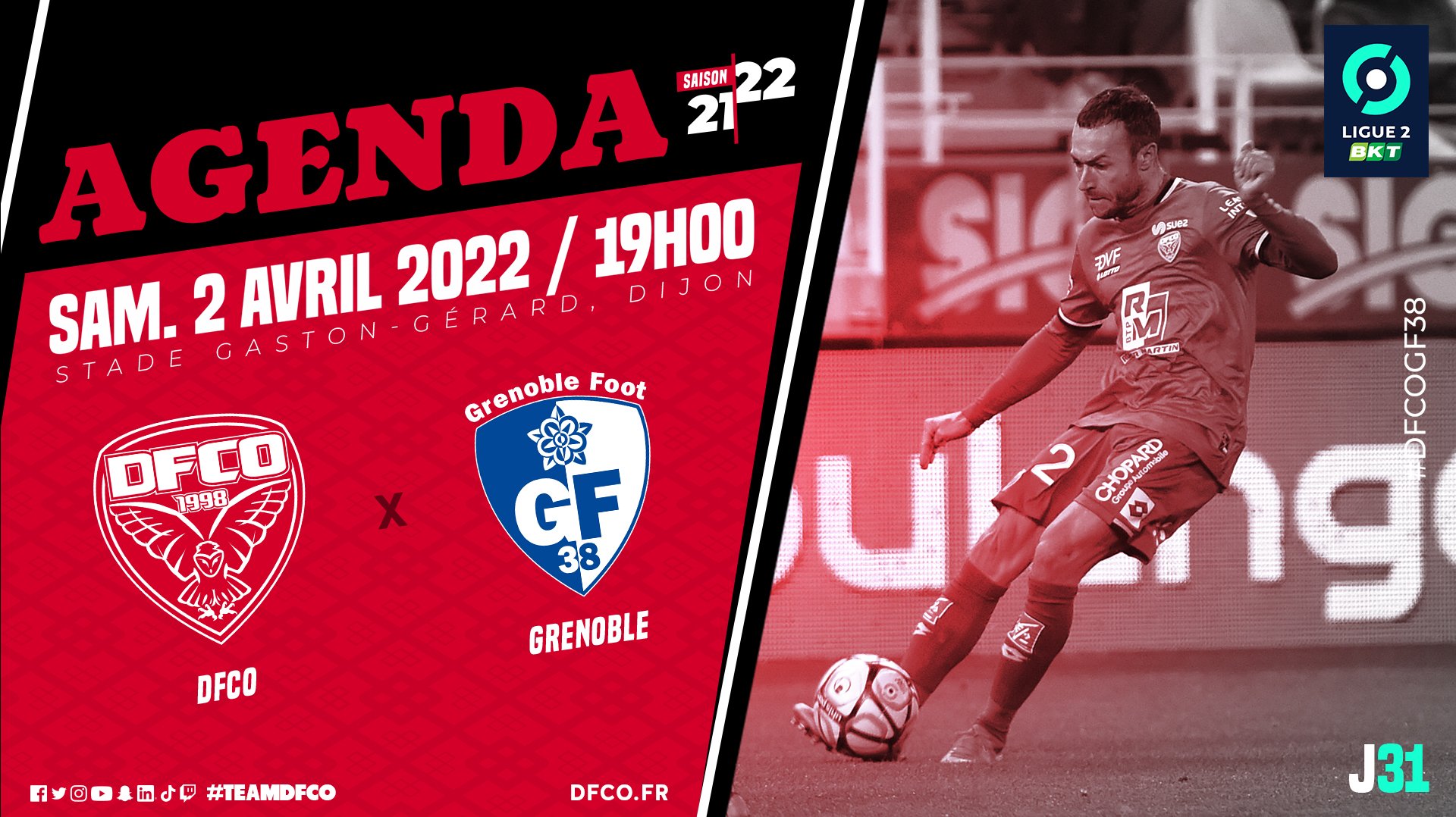 DFCO – Grenoble : les infos billetterie