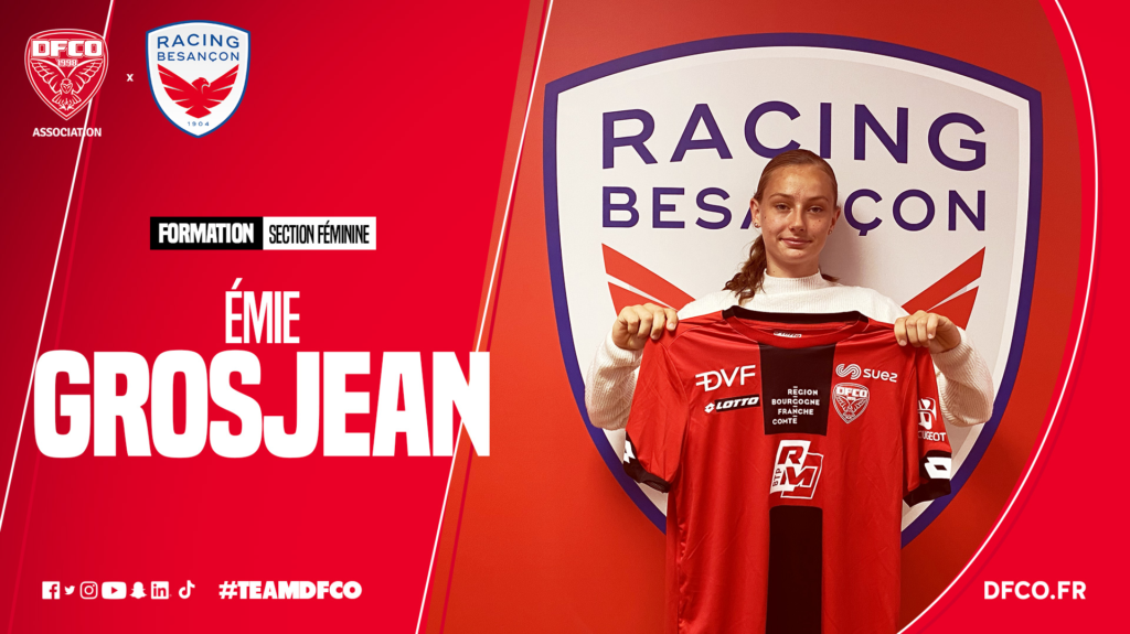Formation : Émie Grosjean rejoint la formation dijonnaise