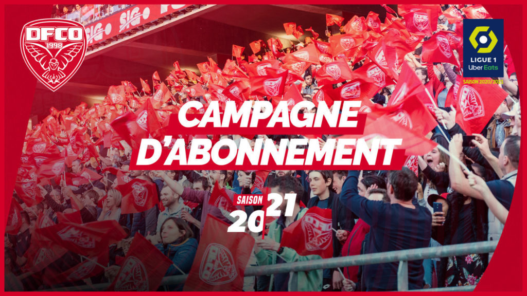 Communiqué DFCO : campagne d&rsquo;abonnement 2020/2021