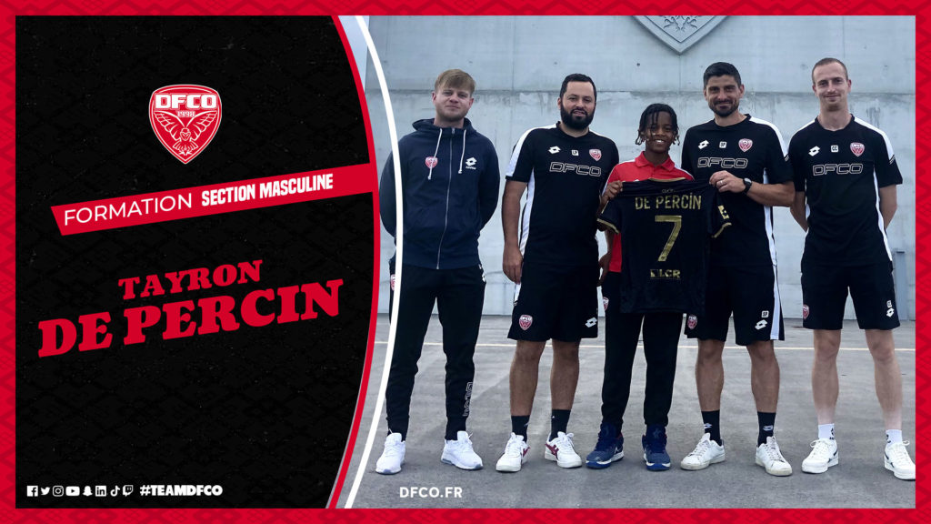Formation : Tayron de Percin s’engage dans la durée au DFCO