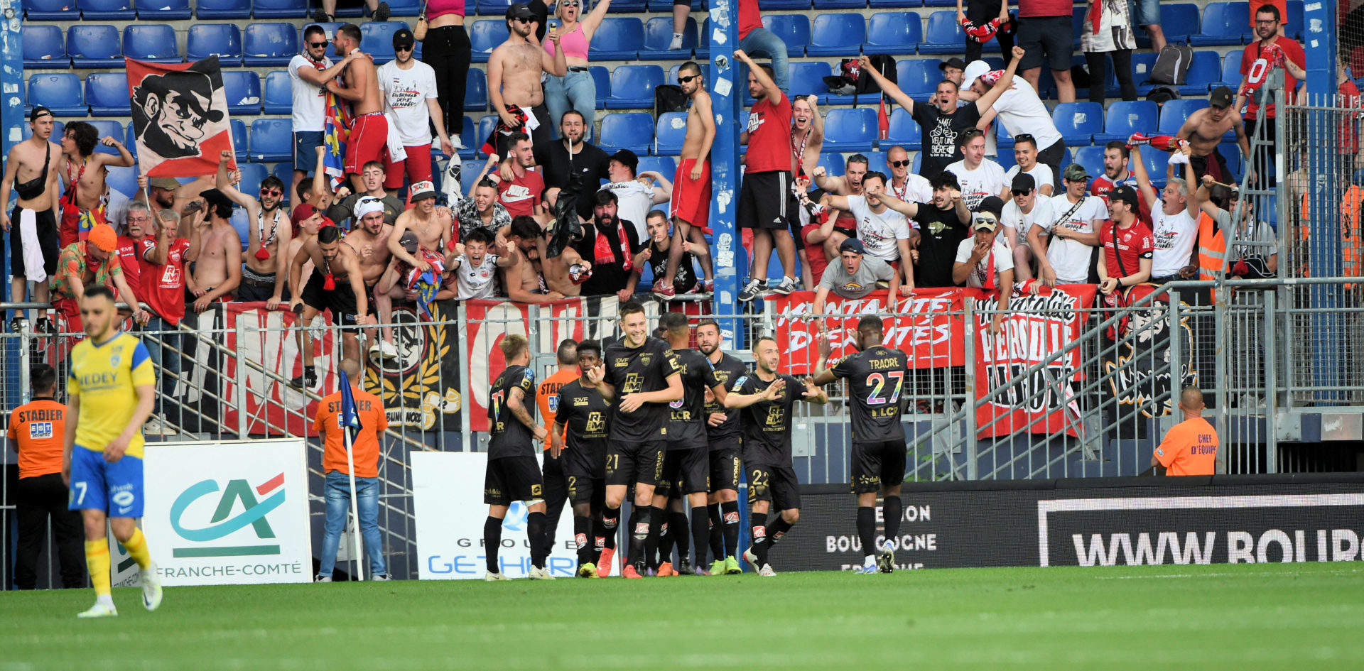 Le DFCO termine sur une bonne note à Sochaux (2-2)