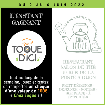 Jeu concours : Toque D&rsquo;Ici vous régale !