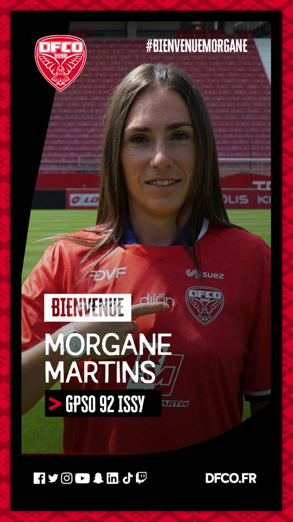 Morgane Martins s’engage au DFCO !