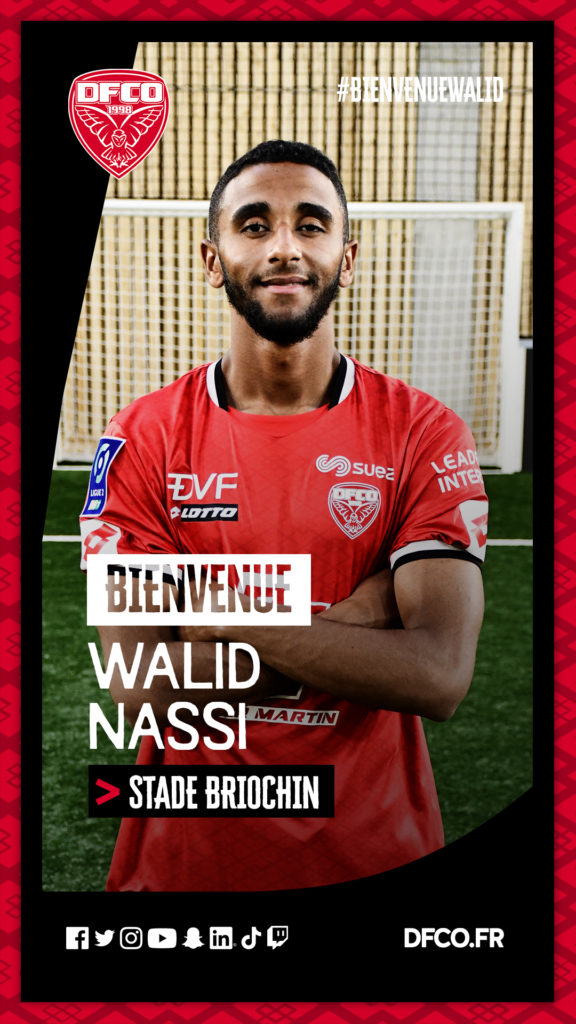 Walid Nassi pour 3 ans au DFCO !