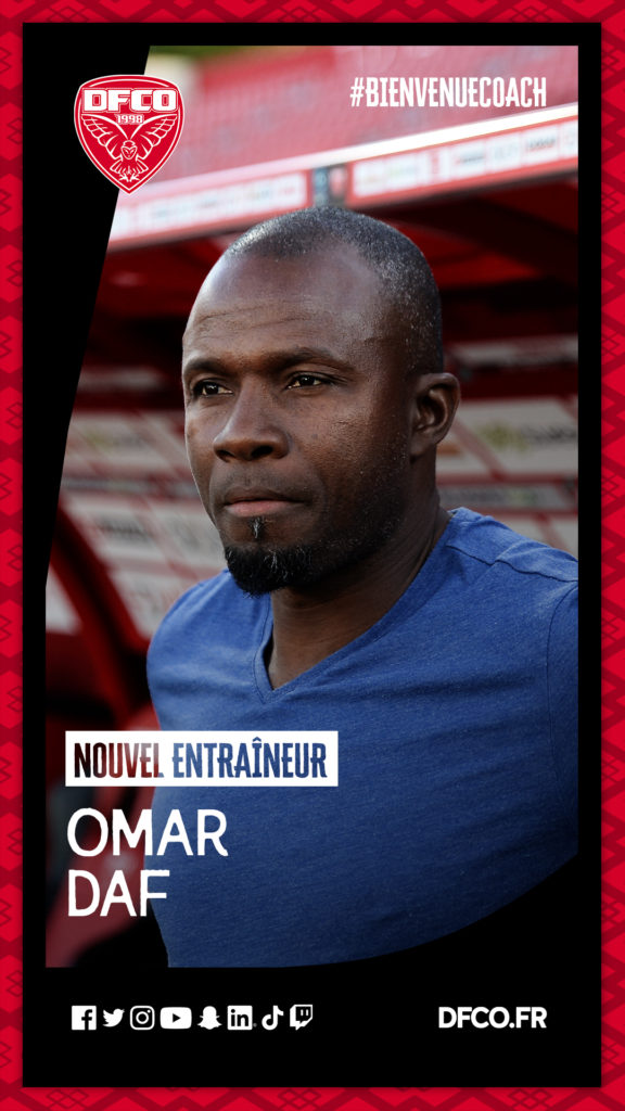 Omar Daf nouvel entraîneur du DFCO
