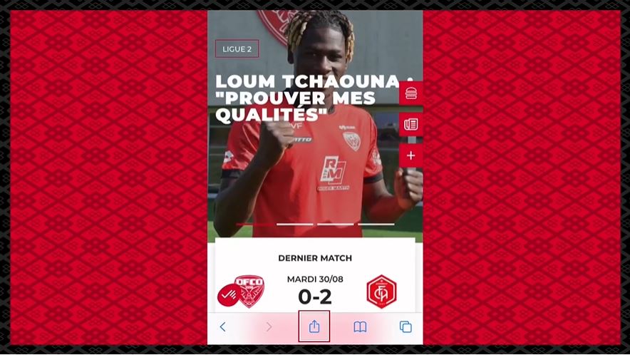 DFCO.fr en un clic sur votre smartphone !