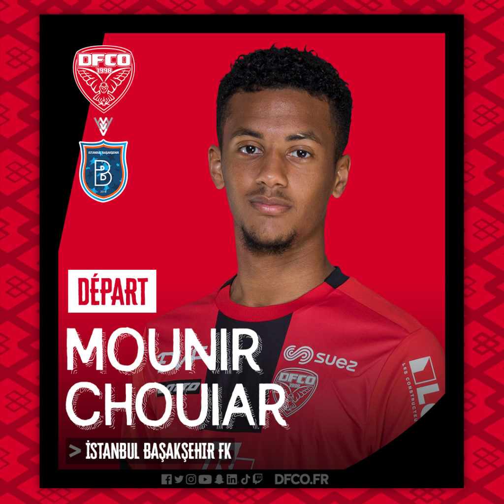 Mounir Chouiar transféré à Istanbul Başakşehir