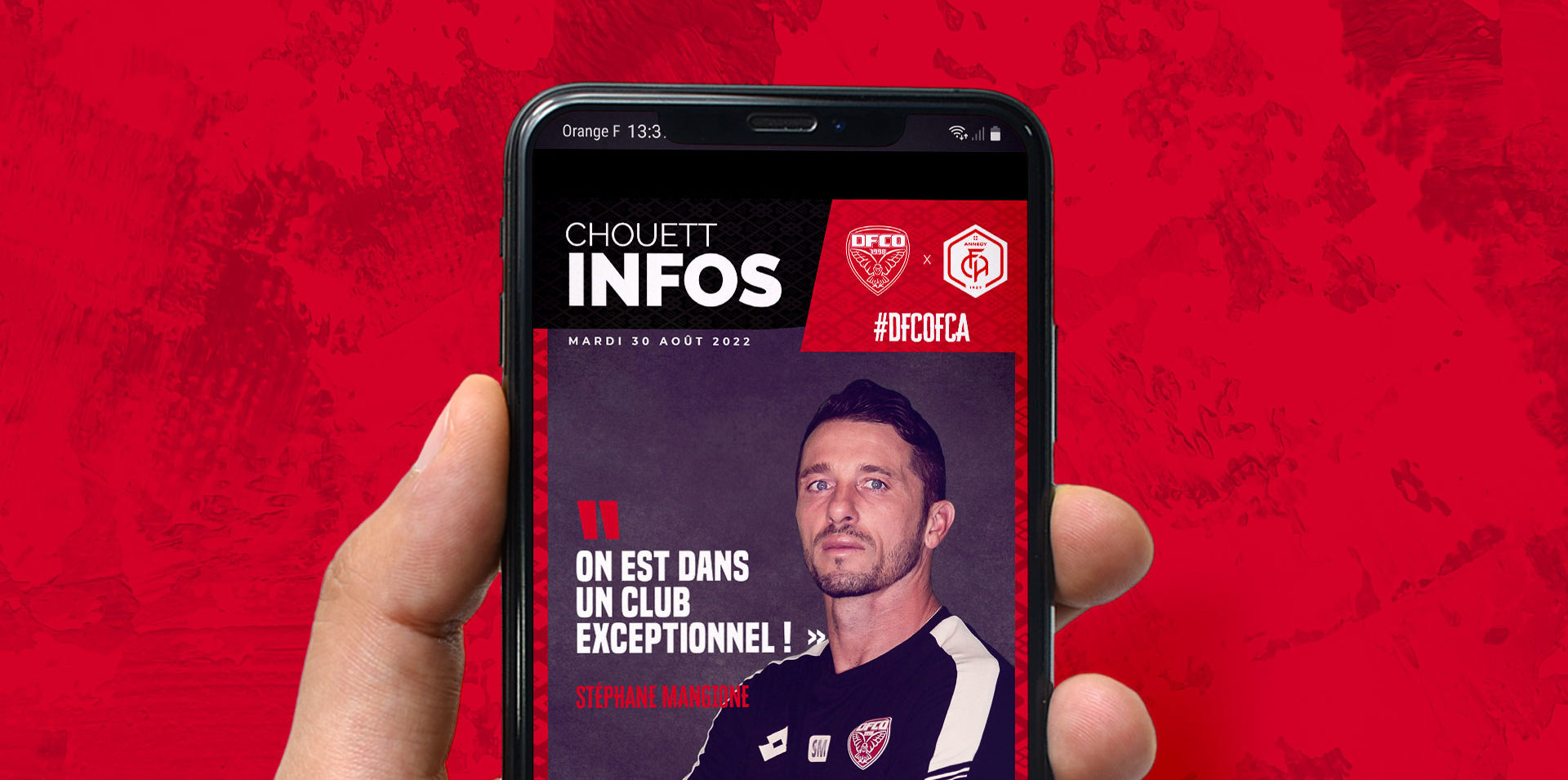 DFCO – Annecy : le programme de match