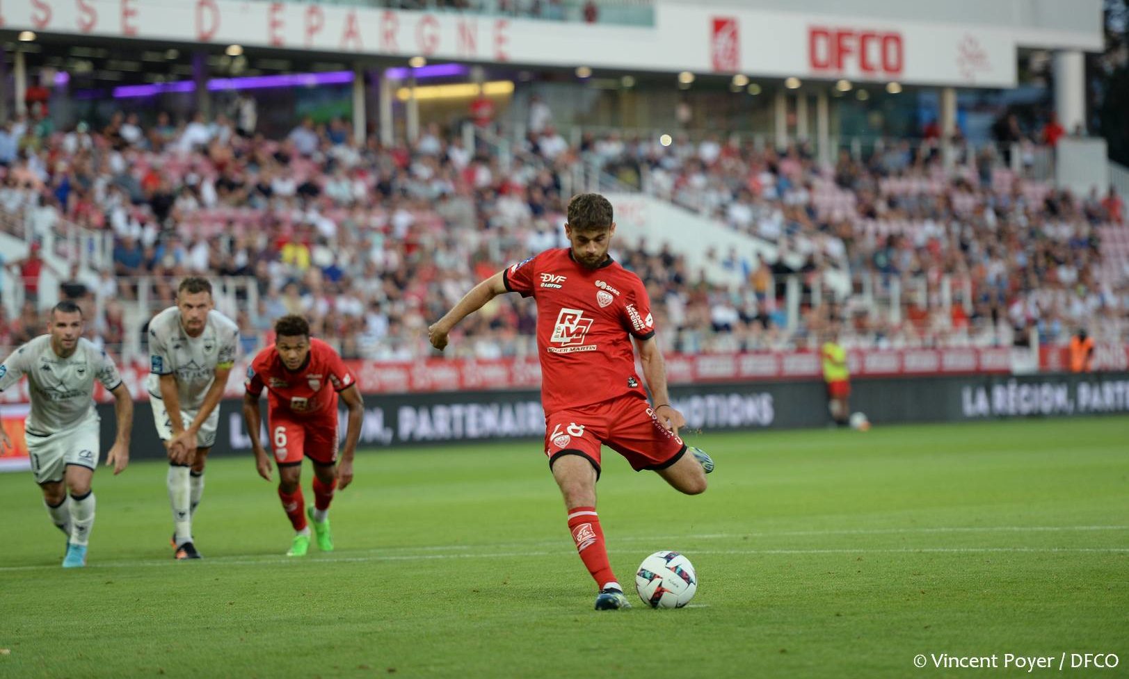 Le DFCO tenu en échec par Caen (2-2)
