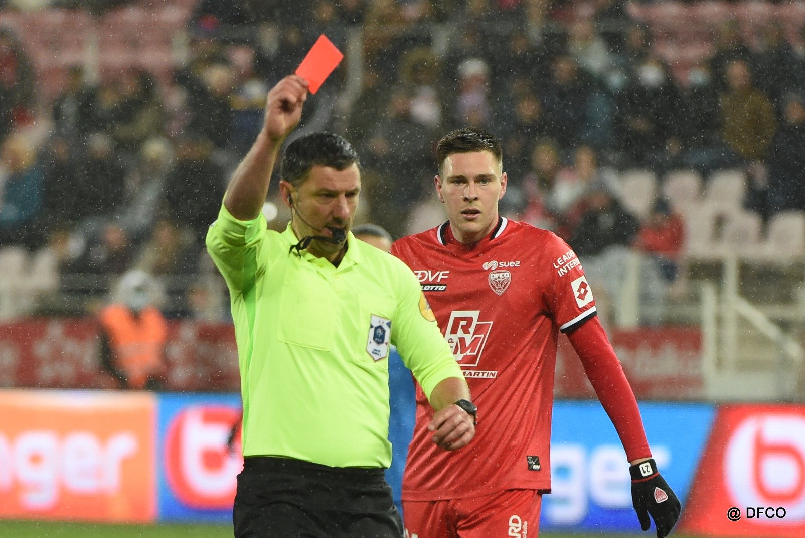 DFCO – FC Annecy : Nicolas Rainville au sifflet