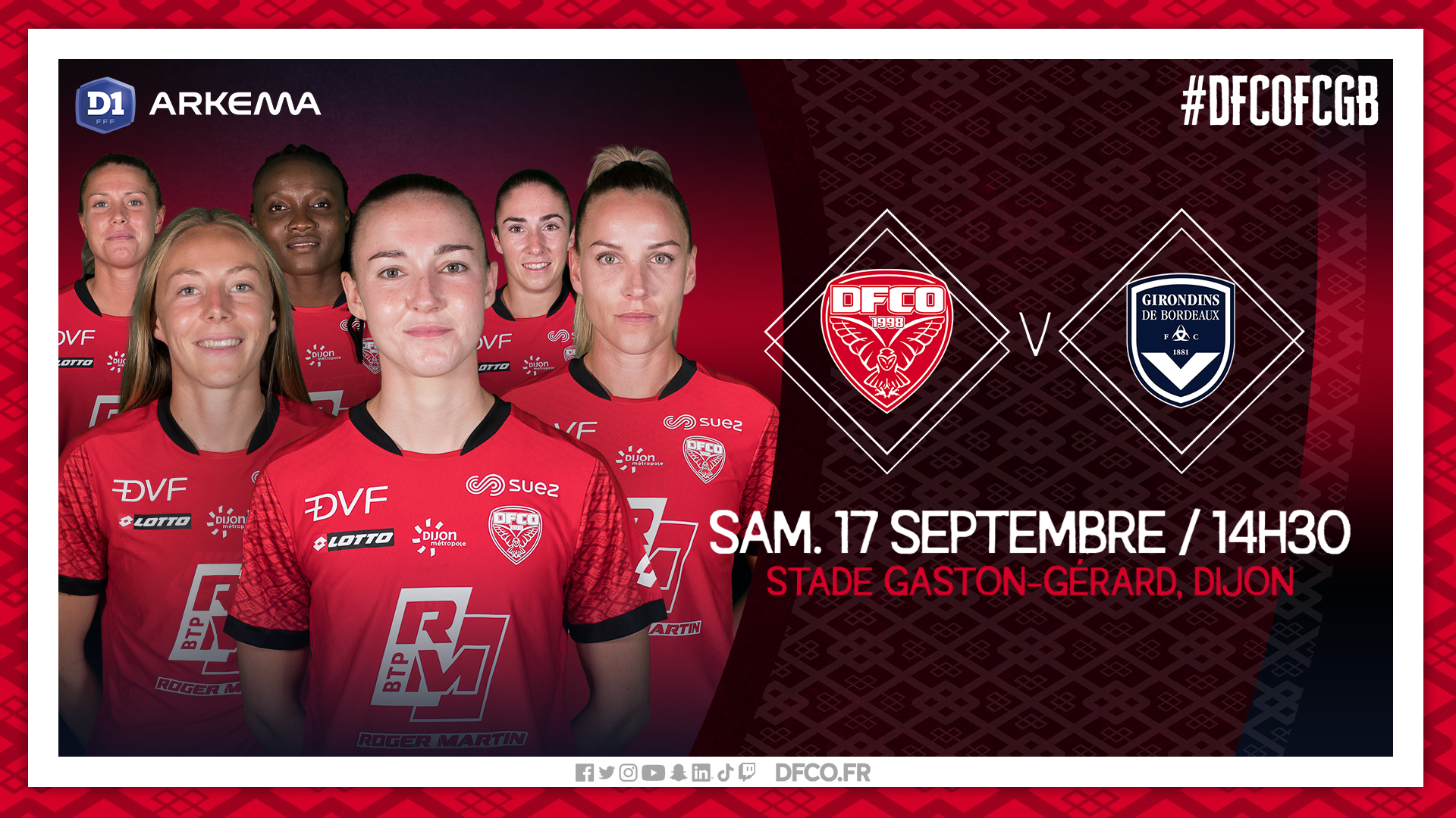 D1 Arkema / DFCO – Bordeaux à Gaston-Gérard : infos billetterie !