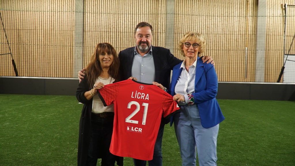 Renouvellement de la convention entre la LICRA et le DFCO