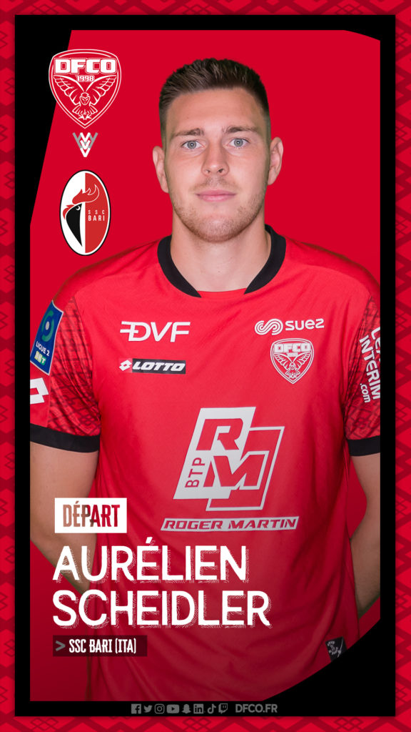 Aurélien Scheidler transféré au SSC Bari