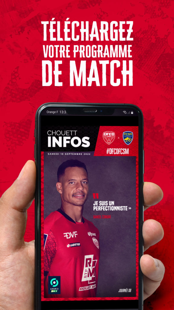 DFCO – Sochaux : le programme de match