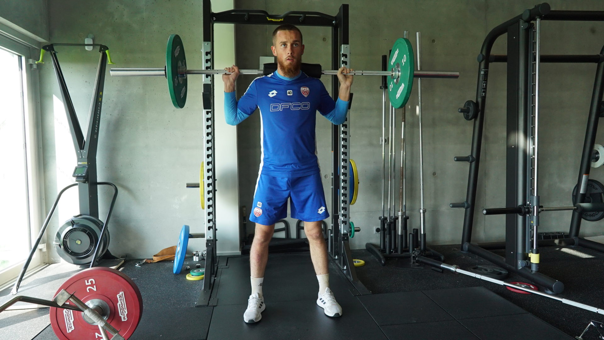 La séance de musculation de nos gardiens