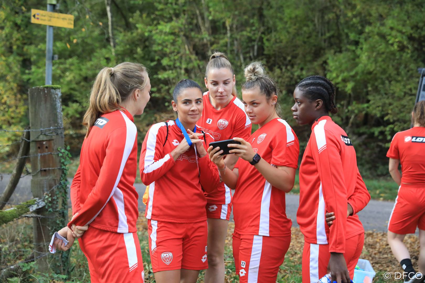 L’album photos de la sortie cohésion pour nos féminines
