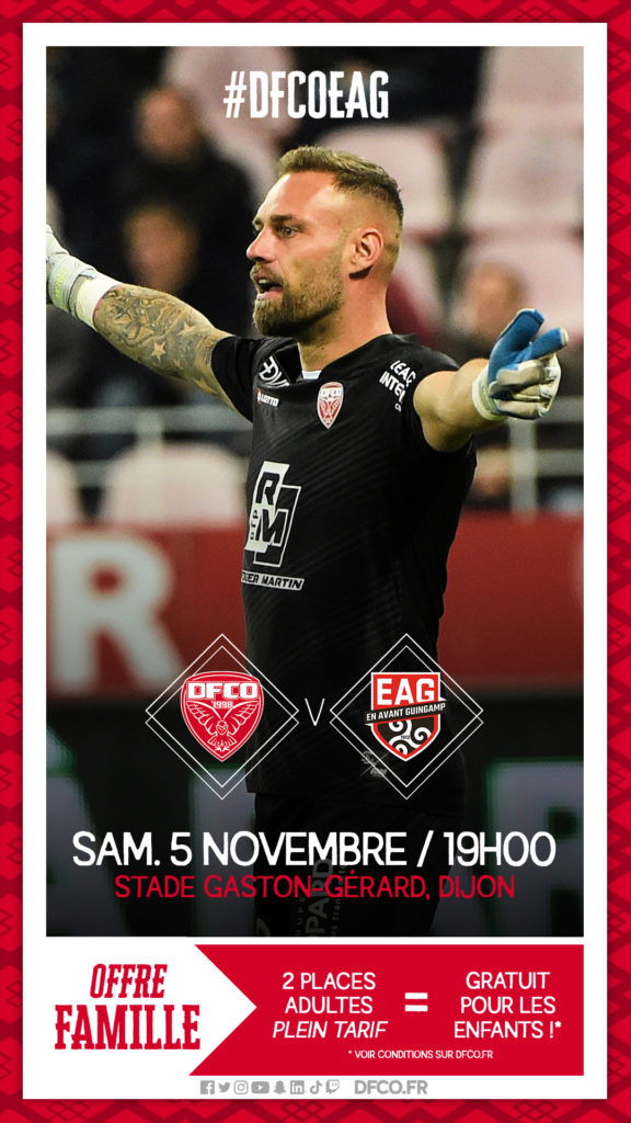 DFCO – Guingamp : profitez d’une Offre famille !