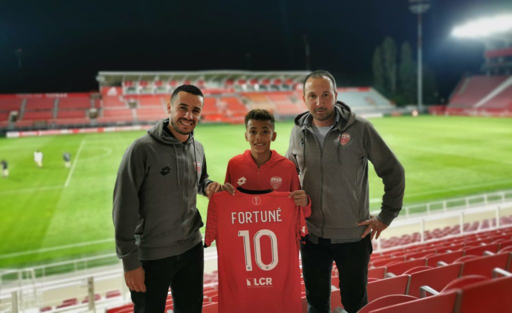 Maël Fortuné s&rsquo;engage avec le DFCO