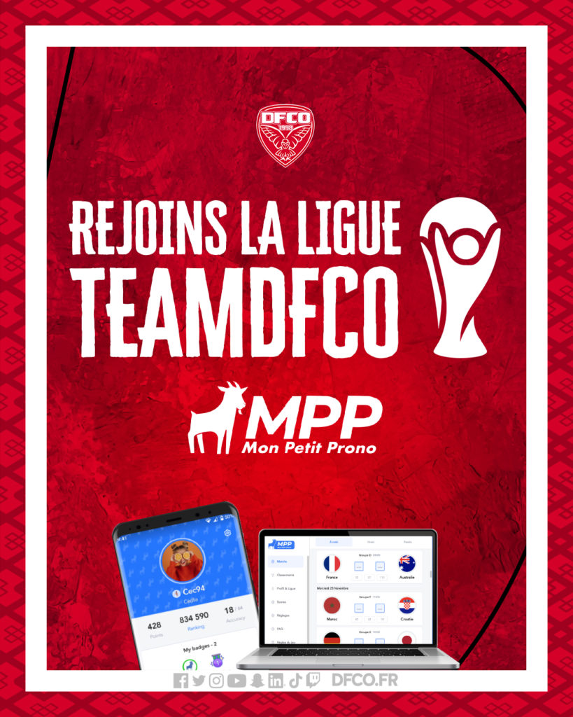 Mondial 2022 : donne tes pronos avec le DFCO !