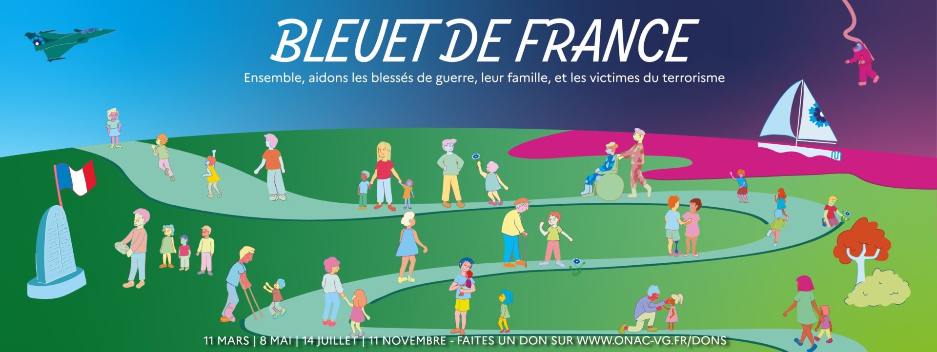 Le DFCO soutient le Bleuet de France !