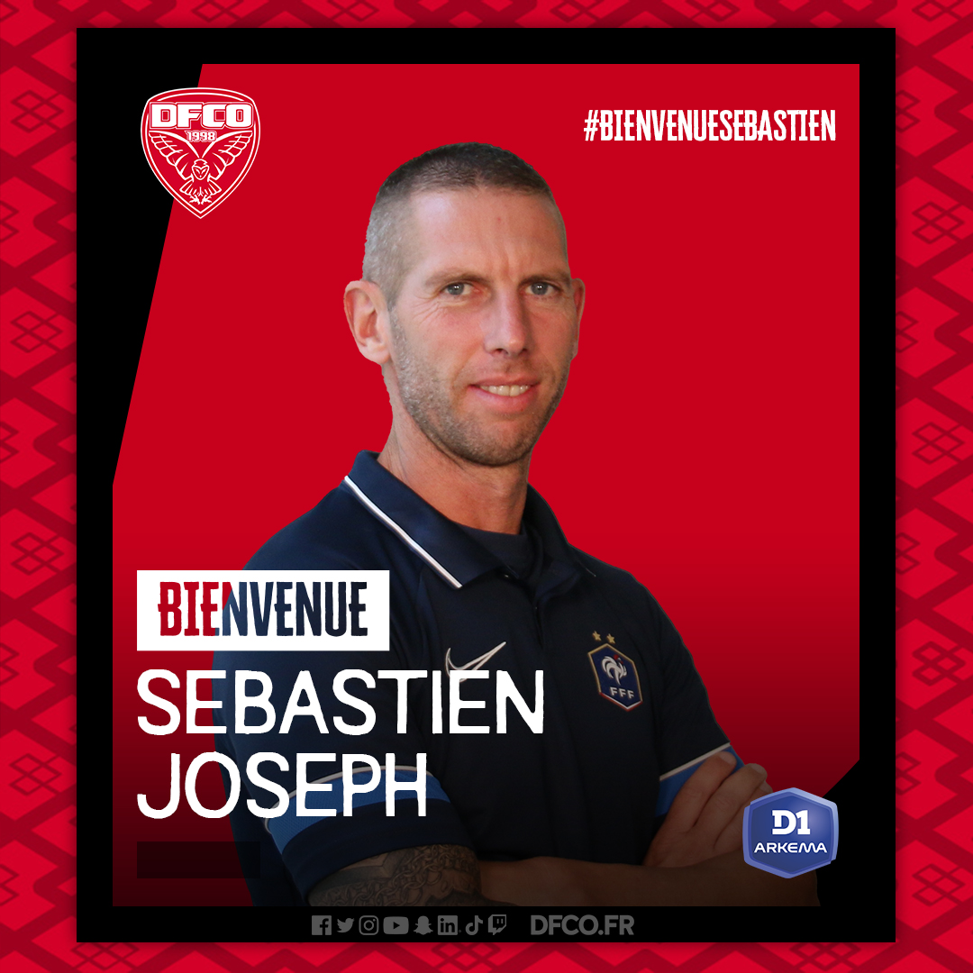 Sébastien Joseph nouvel entraîneur du DFCO !