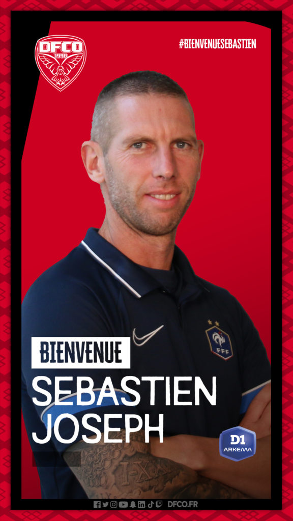 Sébastien Joseph nouvel entraîneur du DFCO !