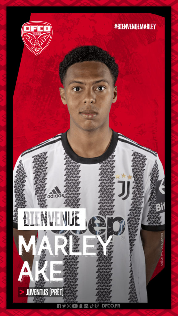 Marley Aké prêté au DFCO par la Juventus Turin !