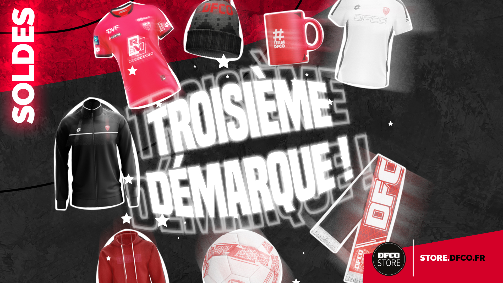 C&rsquo;est l&rsquo;heure de la 3e démarque !