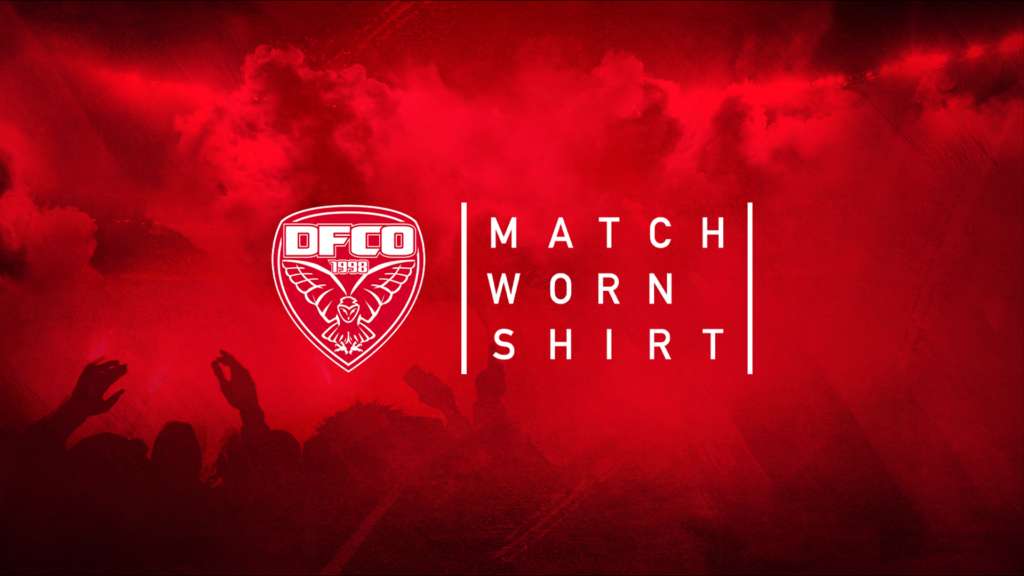 Le DFCO en partenariat avec MatchWornShirt