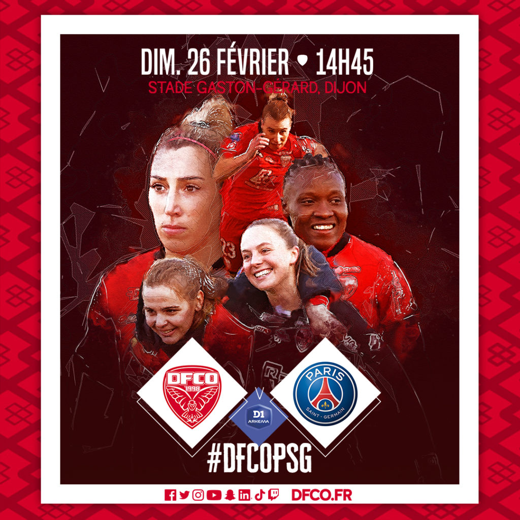 DFCO – PSG à Gaston-Gérard : réservez vos places !