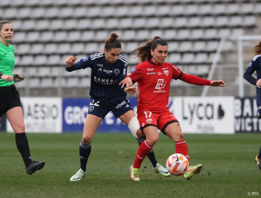 Le DFCO s&rsquo;incline à Paris (2-0)