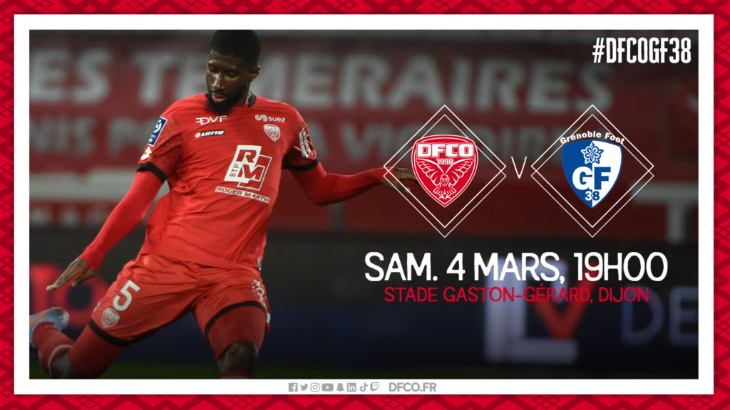 Billetterie DFCO – Grenoble : Unis pour la Victoire !