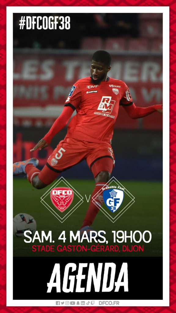 Billetterie DFCO – Grenoble : Unis pour la Victoire !