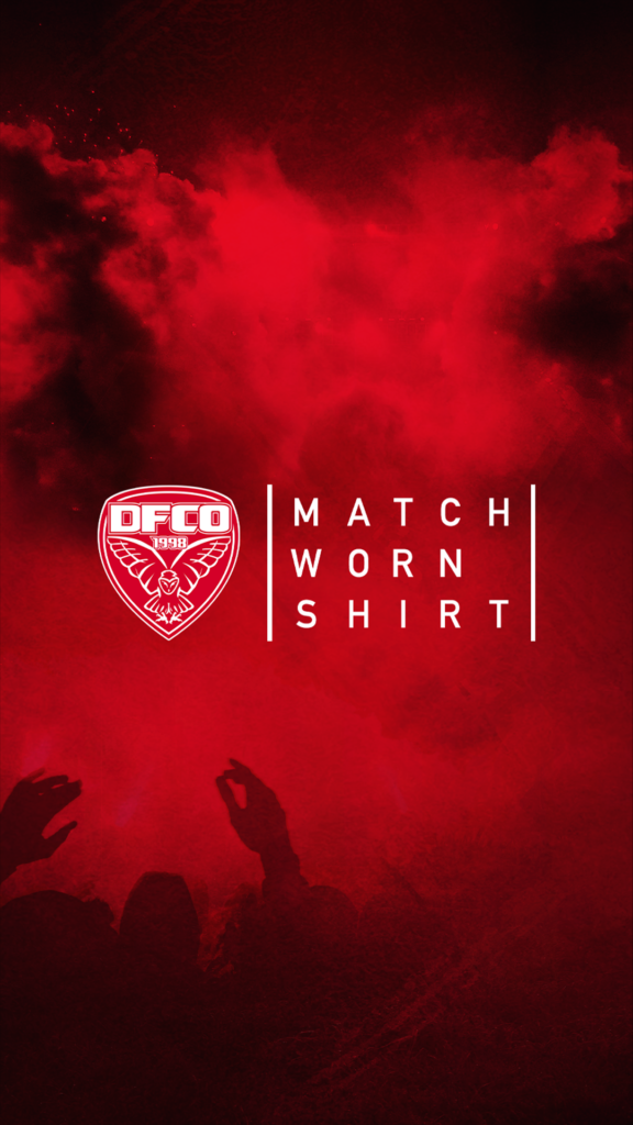 Le DFCO en partenariat avec MatchWornShirt