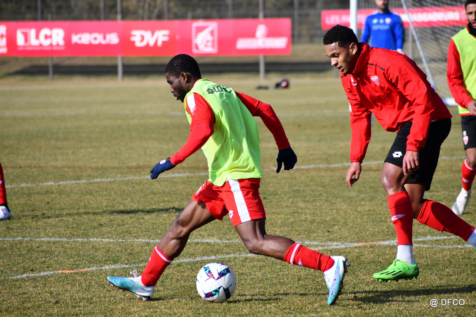 Le planning du groupe pro avant Guingamp – DFCO