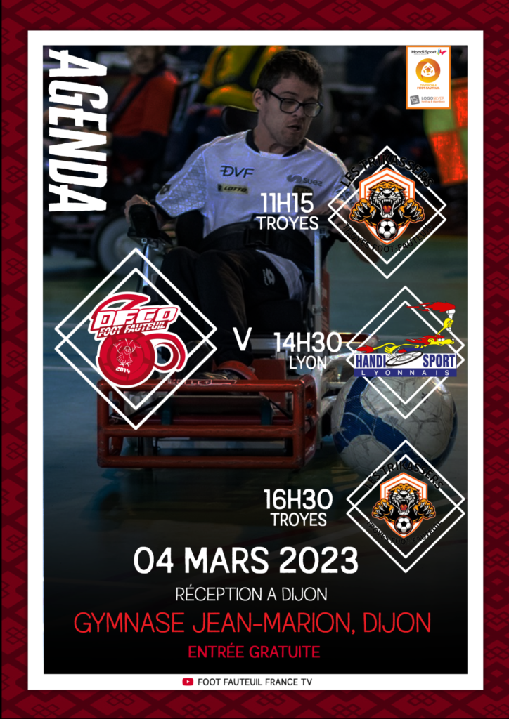 Le DFCO Foot Fauteuil vous donne rendez-vous !