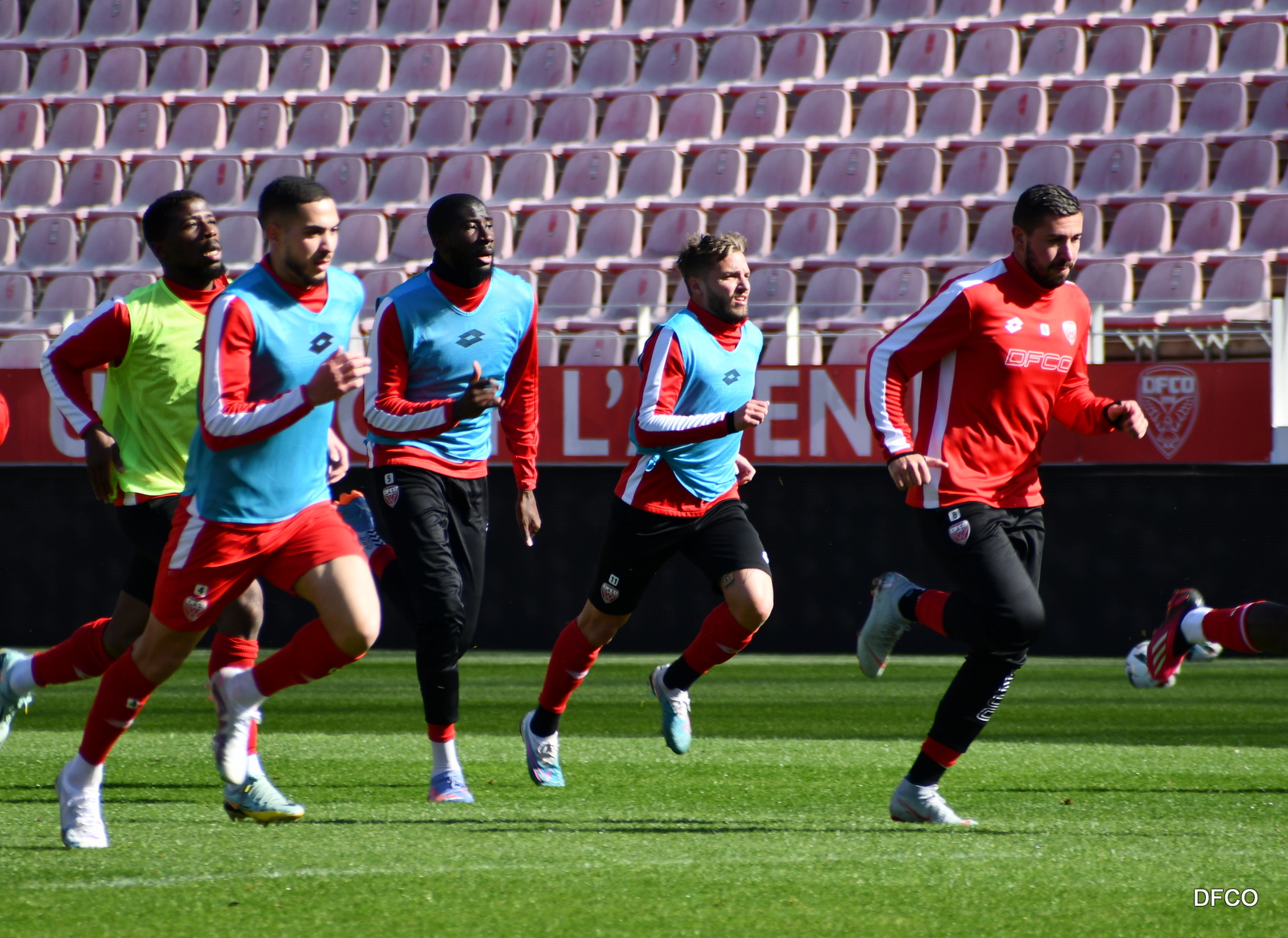 L&rsquo;entraînement du 15 mars par l&rsquo;image