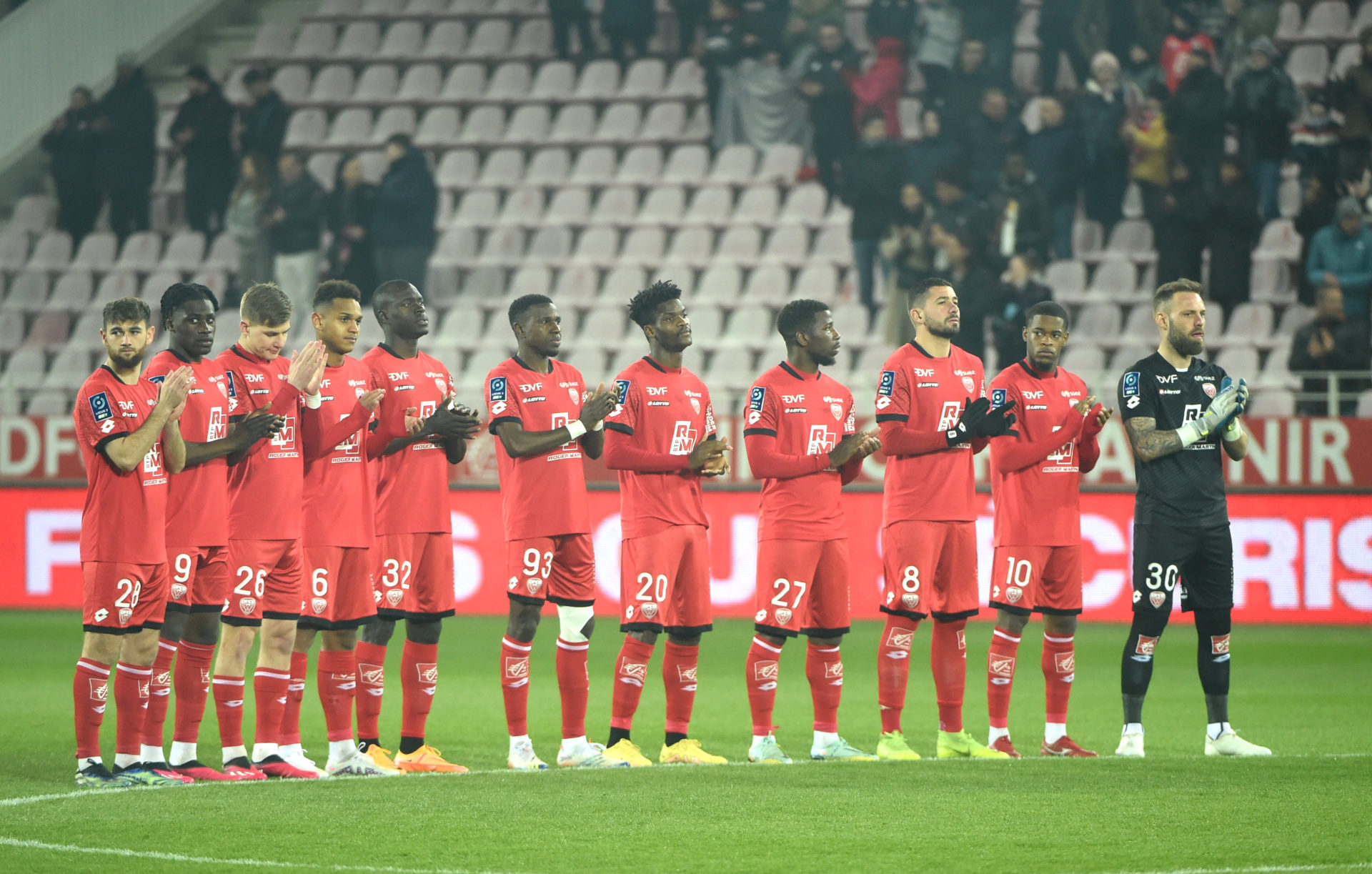 Le groupe dijonnais contre le SC Bastia