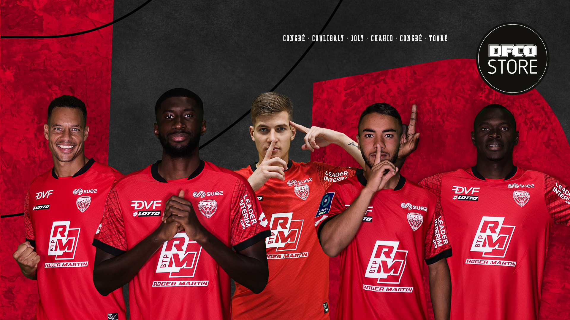 Séance dédicaces<br>au DFCO Store le 12 avril