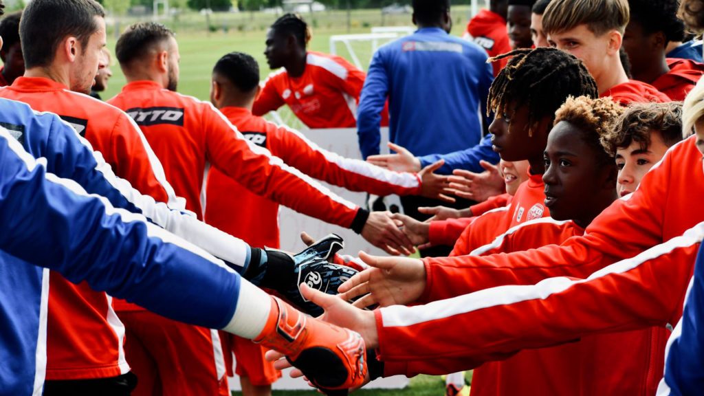 La séance de sprints en images