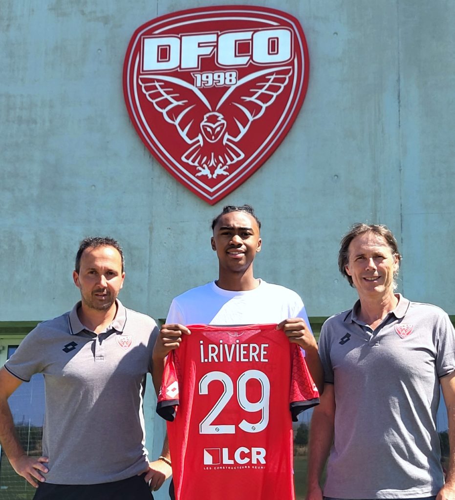Enzo Ibrahim Rivière s&rsquo;engage au DFCO